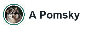 A Pomsky