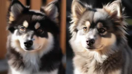 2nd Generation Blue Eyes Pomsky
