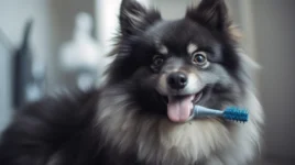 2nd Generation Pomsky Puppy Blue Eyes