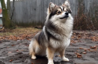 Adorable All Black Pomsky Puppies: Size