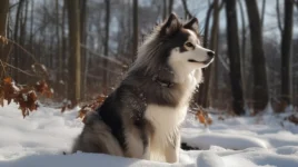Meet Akhtar: The Adorable Pomsky with Irresistible Looks