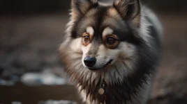 Pomsky puppies