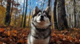 Tips for Caring for Your Older Pomsky