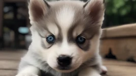 Training your Pomskies for the 4th of July