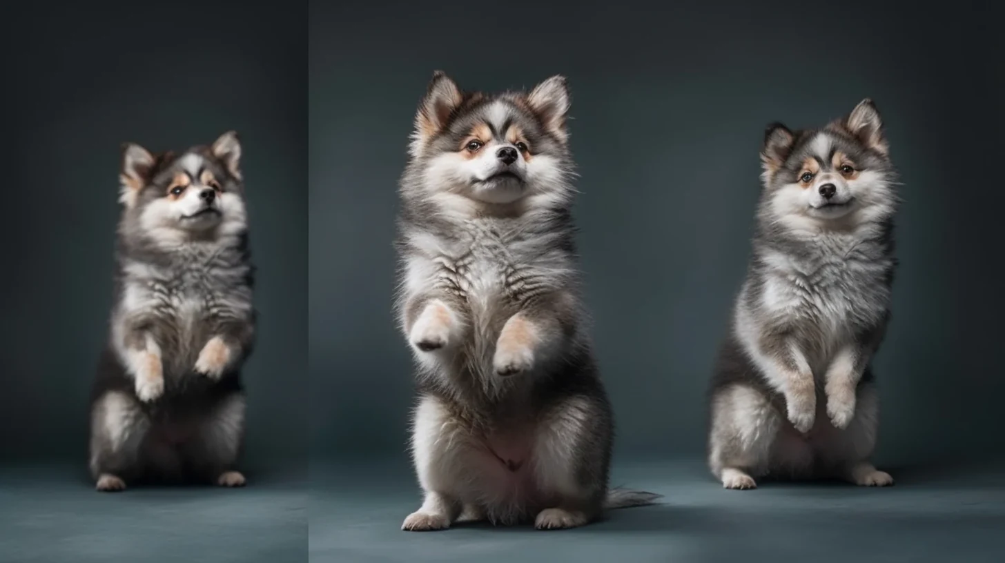 Realistic spitz-type dog outdoors for a Mini Shiba Inu vs Pomsky owner-fit FAQ