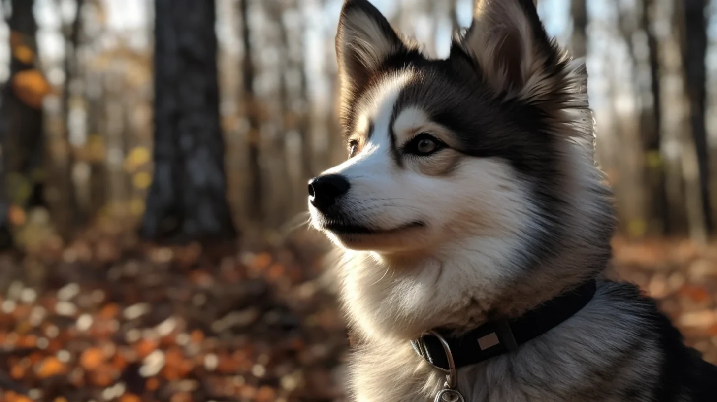 Small Pomsky portrait for teacup Pomsky price and buyer safety FAQ