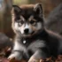 5 Weeks old Pomsky Puppies